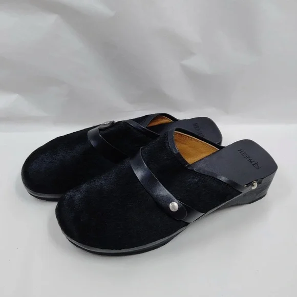 Hermès clog Black Slip-On Shoes - Picture 4 of 8
